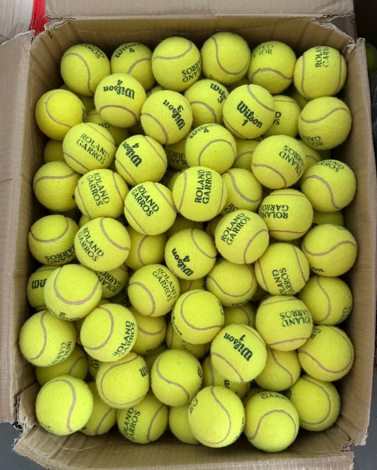Piłki tenisowe Wilson Roland Garros 50 sztuk super stan