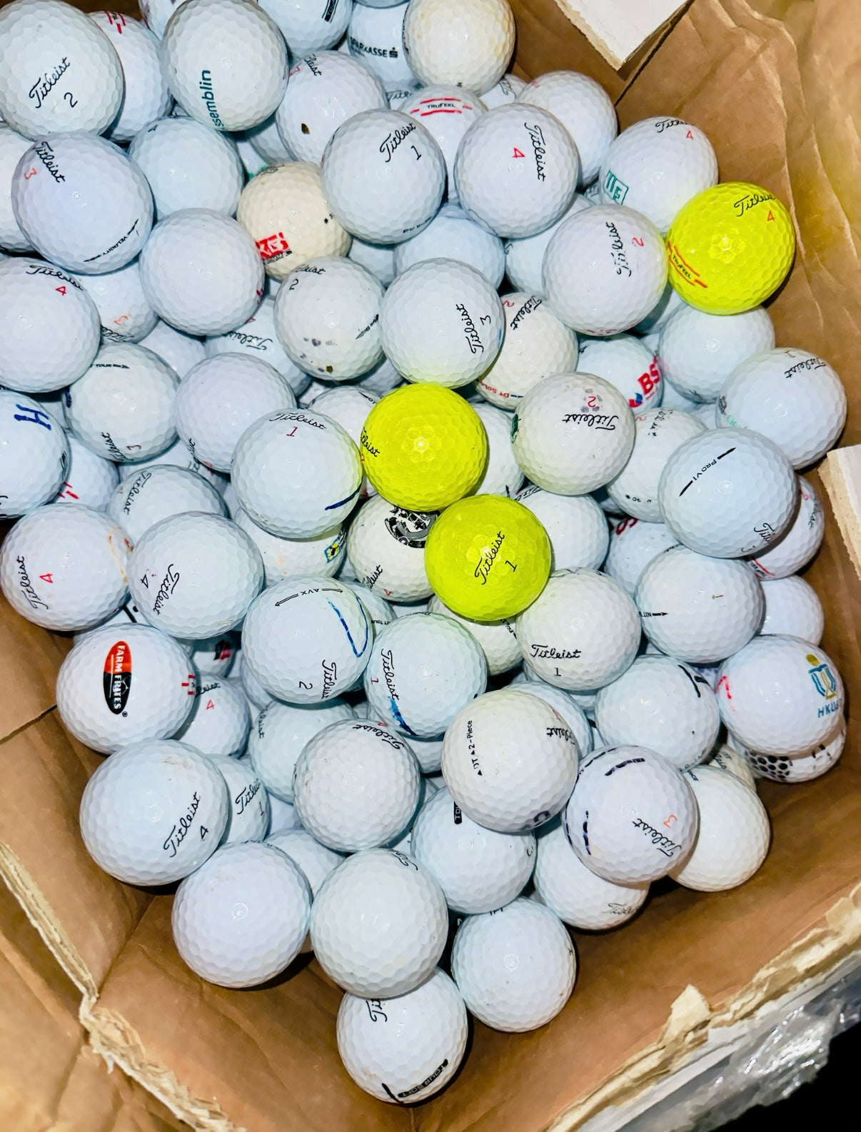 Piłki golfowe Titleist lake balls 50 sztuk