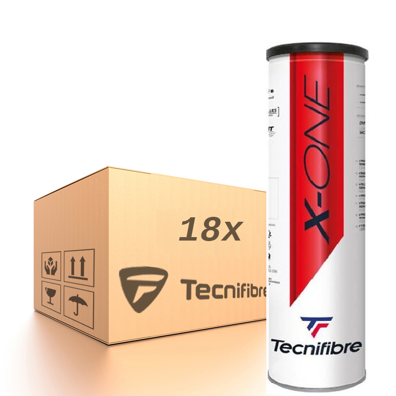 Tecnifibre X-One- 1 puszka (4 piłki)