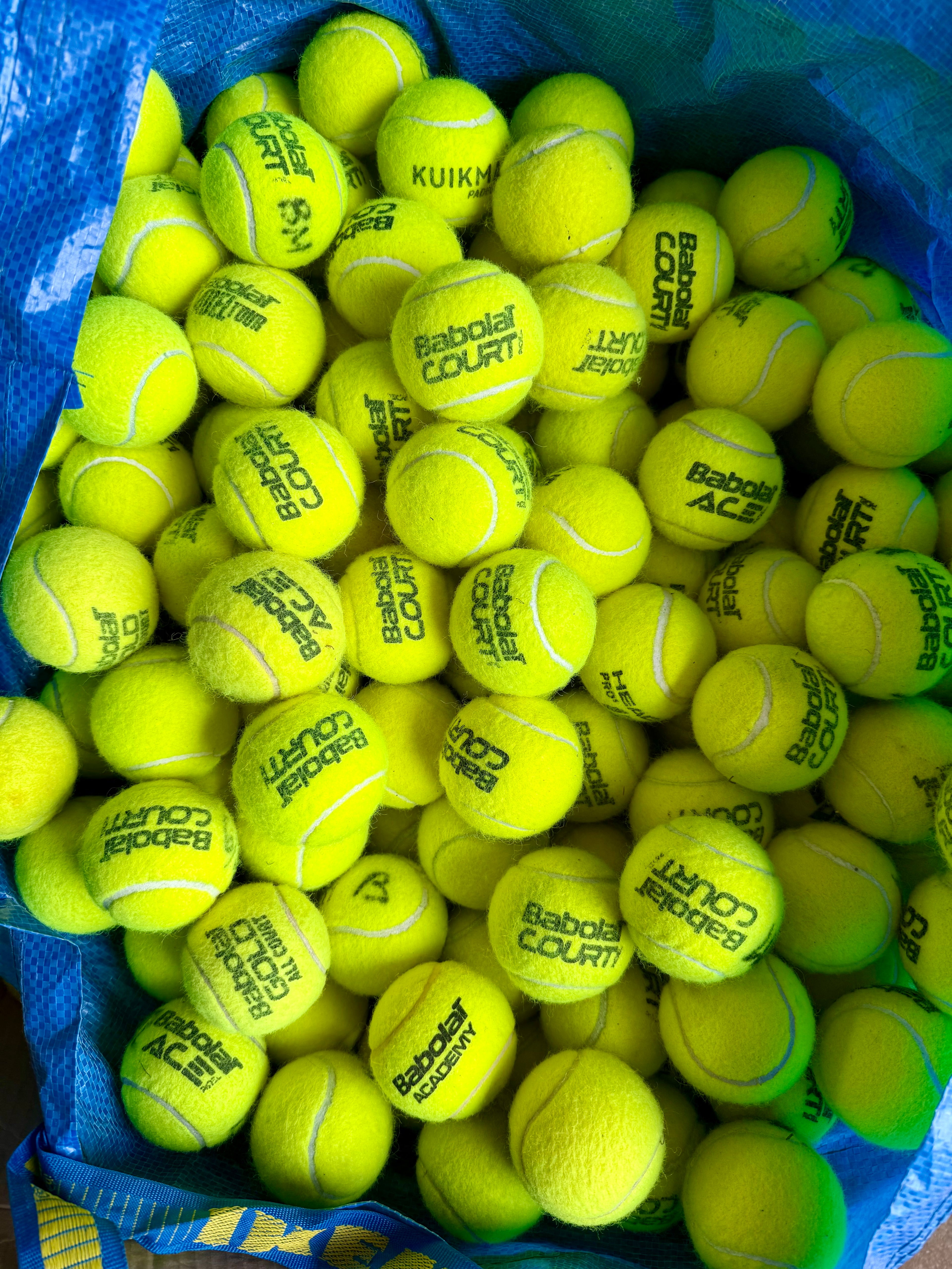 Zestaw piłek do padla 50 szt. – wysoka jakość, stan super