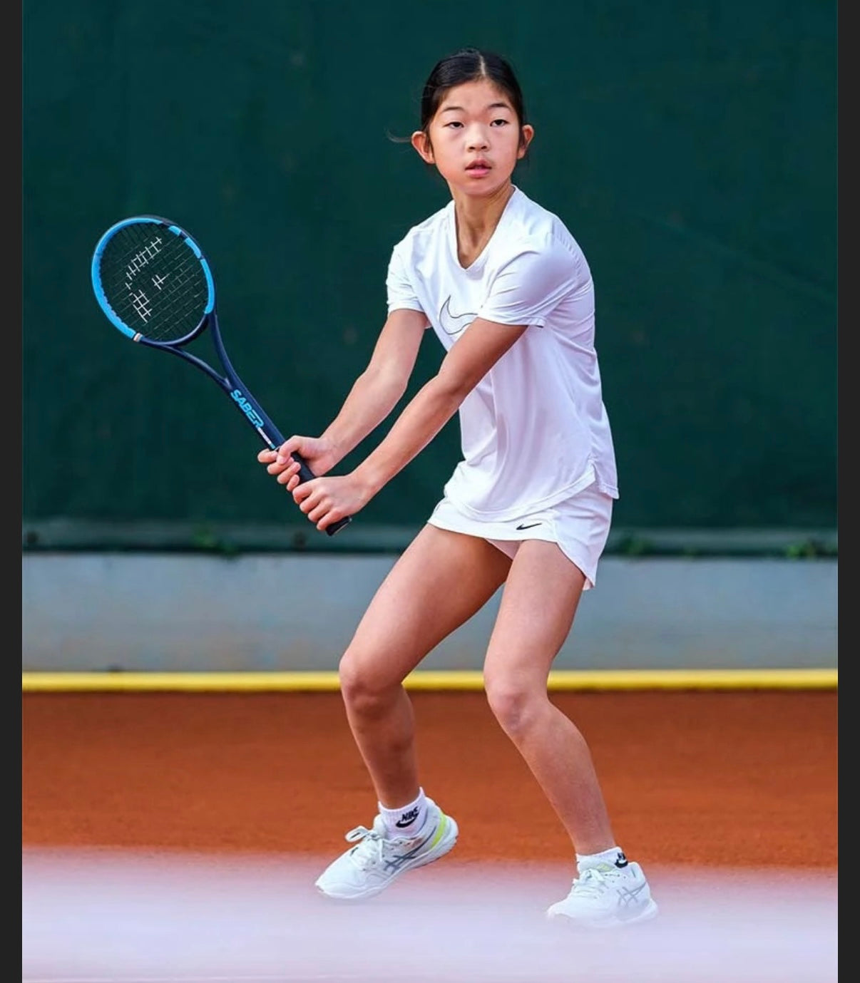 Rakieta tenisowa SABER JUNIOR 240 gramów 26 cali