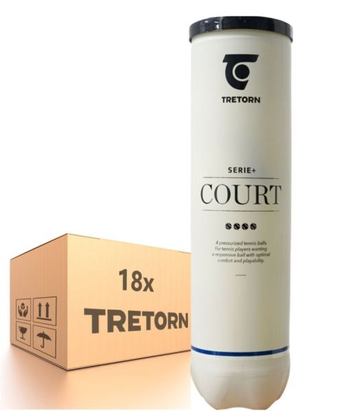 TRETORN SERIE + COURT - 1 puszka (4 piłki)